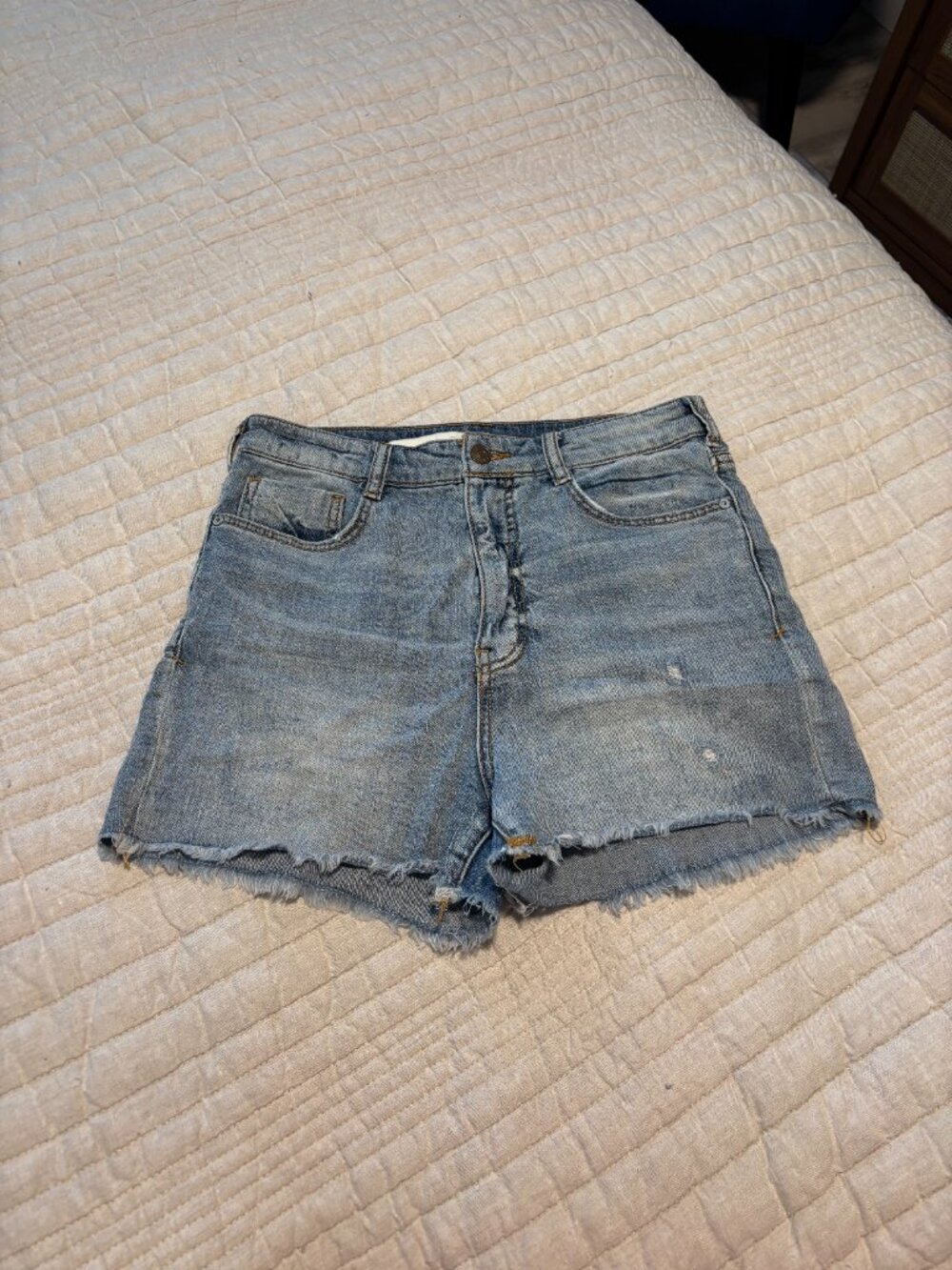 Anthropologie Pilcro High-Rise Denim Shorts, Size 27 - Picture 3 of 14